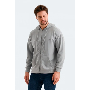 Slazenger Valter ST24WE049-200 Gri Sweatshirt