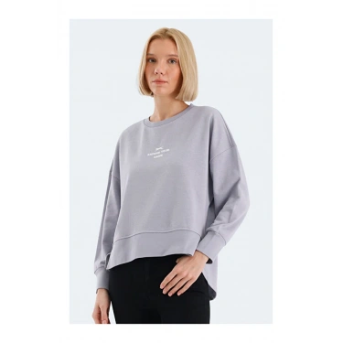 Slazenger Vital ST24WK025-680 Lila Sweatshirt