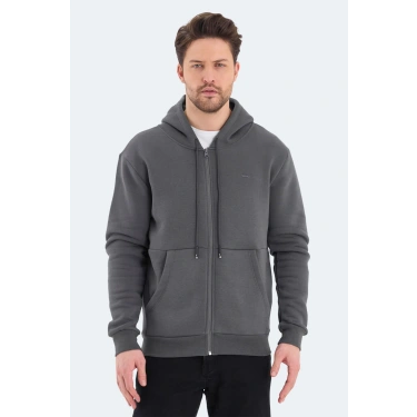 Slazenger Vonda ST24WE045-230 Füme Kapşonlu Üst