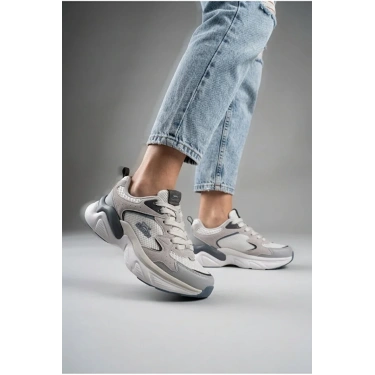 SLAZENGER WIND BEYAZ-GRİ (36-40)