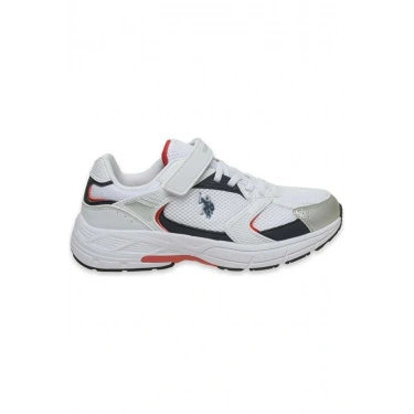 U.S. Polo Assn. Felix Jr 4 Fx Beyaz-Laci-Kırmızı