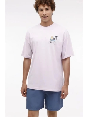 KINETIX ML MACK 11BCH-212 Lila T-Shirt