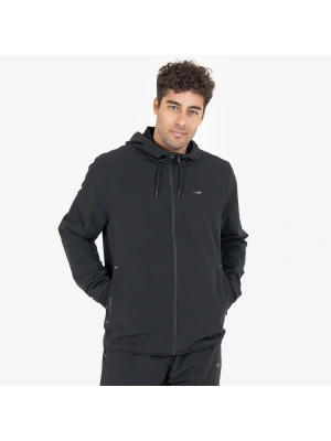 Lescon 23N-1148 Fermuarlı Kapşonlu Üst Siyah