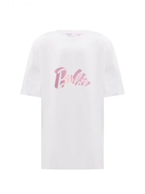 Lumberjack GL Barbie 11GFG532 T-Shirt Beyaz