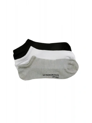 Lumberjack MB Avva 3LU 32PRK 4 Fx - Siyah-Beyaz-Gri Melanj