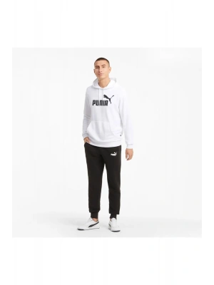 Puma Ess Big Logo Hoodie 586644-02 Beyaz