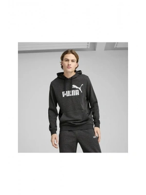 Puma ESS No:1 Logo Hoodie 682572-07 Gri
