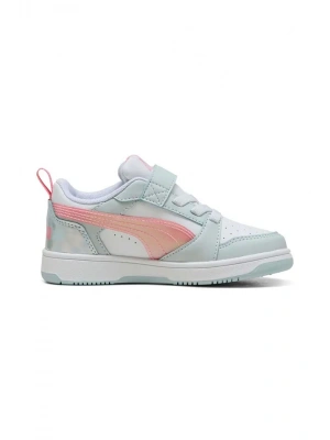 Puma Rebound V6 Lo Space Belle Beyaz-Mavi 402786-01 (28-35)