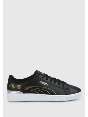 Puma Vikky v3 Metallic Shine Siyah-Altın