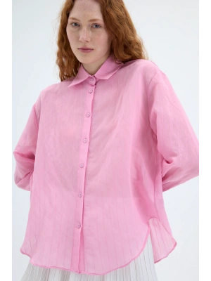 Quzu 25YGML00688 Gömlek Pembe