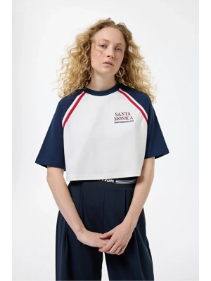 Quzu 25YTSH00199 T-Shirt Ekru