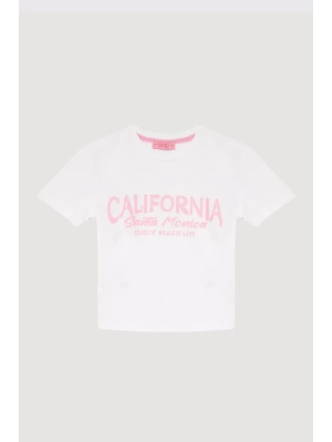 Quzu 25YTSH00416 T-Shirt Beyaz