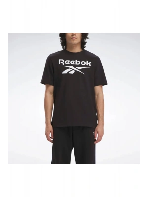 Reebok İndenty Big Logo T-Shirt Siyah