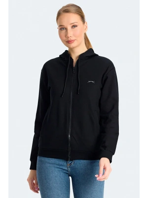 Slazenger Kınet ST24WE141-500 Siyah Kapşonlu Üst