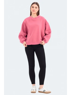 Slazenger Via ST24WK012-677 Gül Sweatshirt