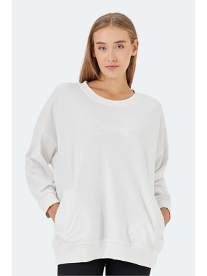 Slazenger Vikenti SW ST24WK037-000 Beyaz Sweatshirt