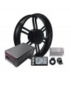36 Volt 500 Watt Arka fatbike çelik jant 20 inç Elektrikli Bisiklet Dönüşüm Kiti.