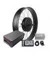 60 Volt 2000 Watt Fatbike Arka Tel jant Elektrikli Bisiklet Dönüşüm Kiti