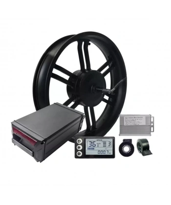 48 Volt 1000 Watt Fatbike Ön 20 inç çelik jant Elektrikli Bisiklet Dönüşüm Kiti