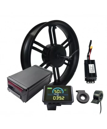 48 Volt 1000 Watt Fatbike Ön 20 inç çelik jant Elektrikli Bisiklet Dönüşüm Kiti