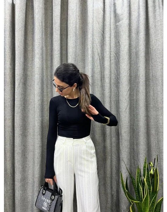 BADIYY PENYE KUMAS LİKRALI SİYAH