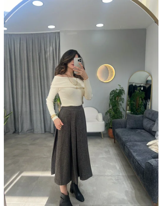 Balık Sırtı Çan Etek - KIRÇIL