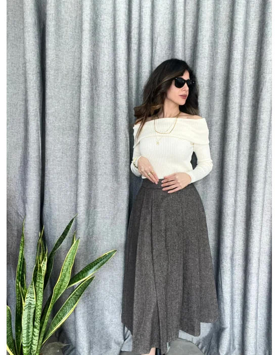 Balık Sırtı Çan Etek - KIRÇIL