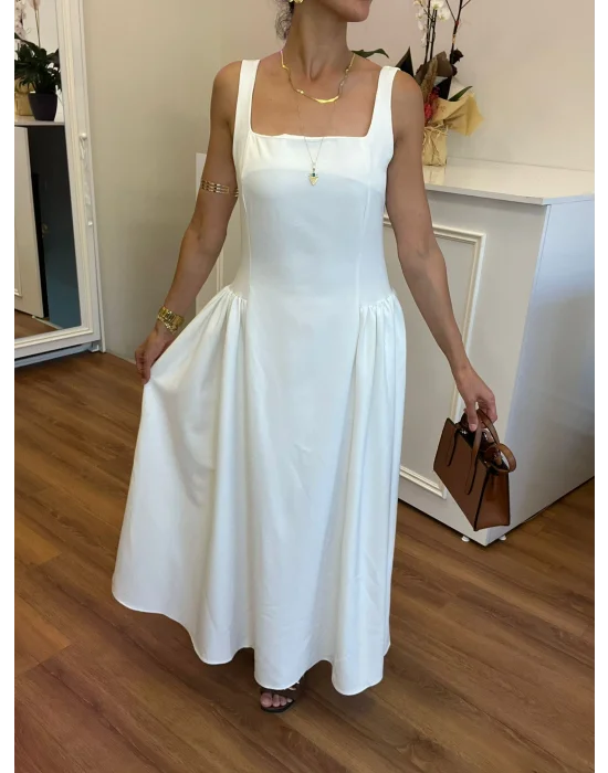 Prenses Elbise – Kare Yaka | Mondelalee