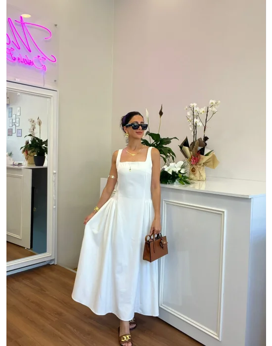 Prenses Elbise – Kare Yaka | Mondelalee