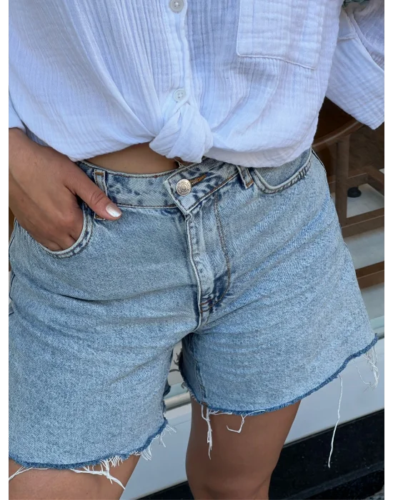 YUKSEK BEL KOT ŞORT