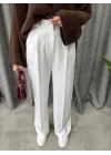 ORJİNAL MARKA BEYAZ PALAZZO PANTALON