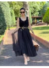 Siyah Tül Etek