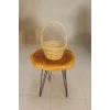 Doğal El Yapımı Hasır Sepet – Dekoratif, Çok Amaçlı, Boho Tarz