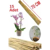 Bitki Destek Çubuğu Bambu | 90 cm 15 Adet Kamış Kargı Bitki Destek Çubukları