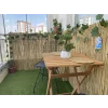 3 Metre x 3 Metre Hasır Bahçe Çiti Balkon Çiti Gölgelik ve Dekorasyon