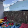 1 Metre x 3 Metre Hasır Bahçe Çiti Balkon Çiti Gölgelik ve Dekorasyon