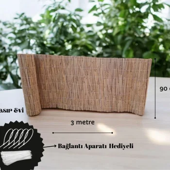 90 cm x 3 Metre Hasır Balkon Çiti