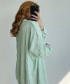 Bürümcük Su yeşili Gömlek
