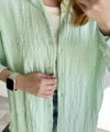 Bürümcük Su yeşili Gömlek