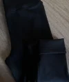 Fitilli Şardonlu Siyah Tayt ( Bir beden büyük almalısınız )