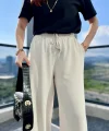 Linda Bol Paça Bej Pantolon