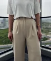 Premium Kumaş Bej Pantolon