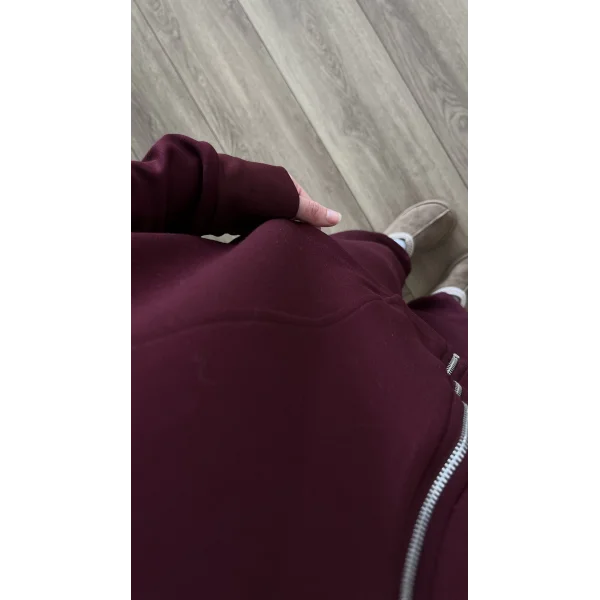 Oys Modal Bordo Eşofman Takım