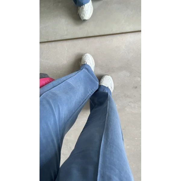 MSD Çimalı Mavi Tensel Pantolon