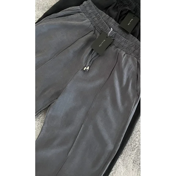 MSD Çimalı Gri Tensel Pantolon