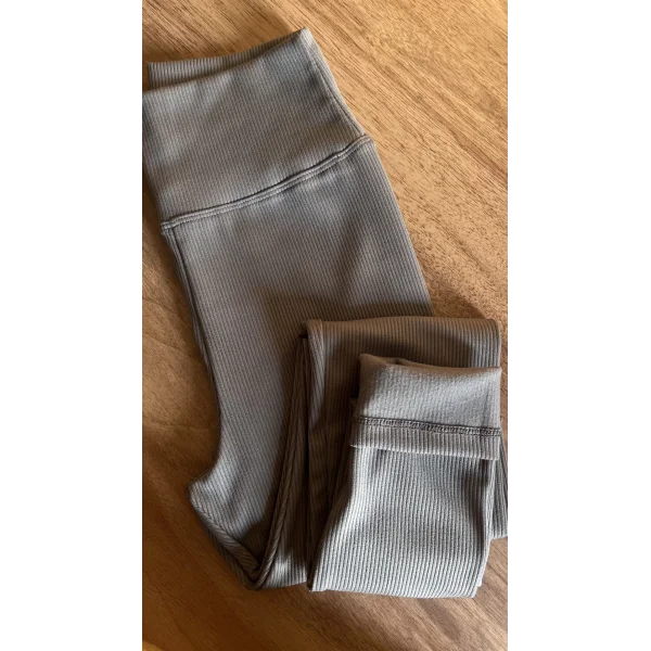 Fitilli Şardonlu Gri Tayt ( Bir beden büyük almalısınız )