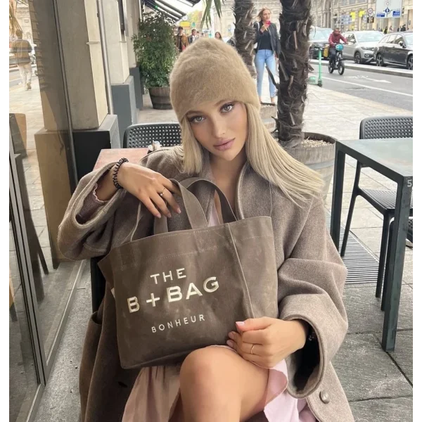 KANVAS CHOCOLATE MALT ÇANTA (askısı toz pembe )