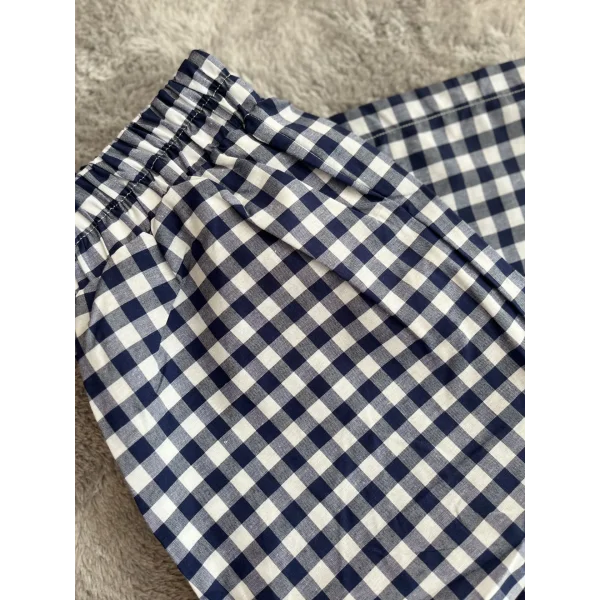 Lacivert desenli Pijama Takımı