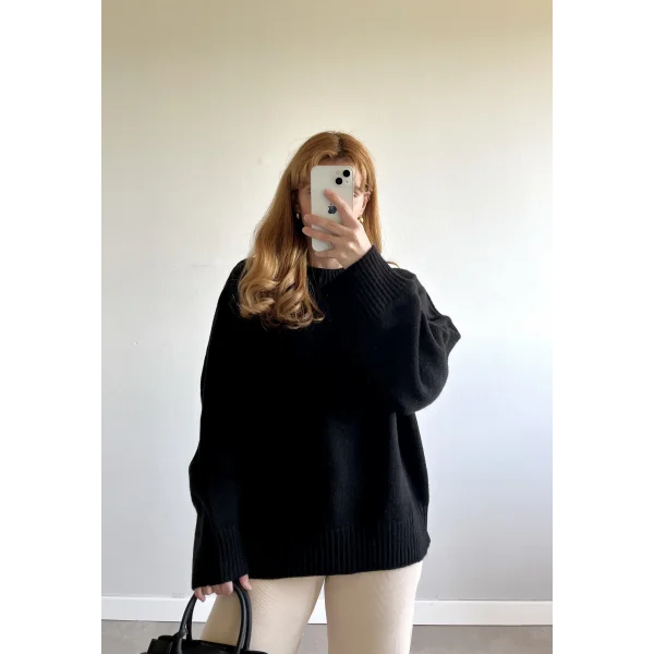 MD Pinterest Siyah Kazak