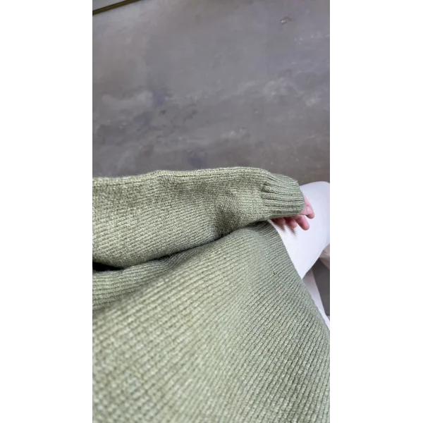 MD Pinterest Yeşil Kazak